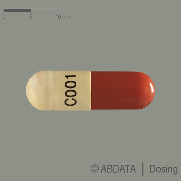 Produktabbildungen für DUTASTAM 0,5 mg/0,4 mg Hartkapseln in der Vorder-, Hinter- und Seitenansicht.