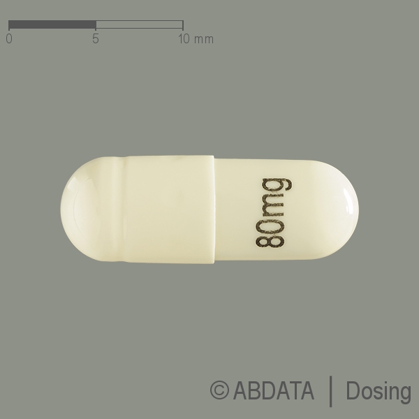 Produktabbildungen für APREPITANT Zentiva 80 mg und 125 mg Hartkapseln in der Vorder-, Hinter- und Seitenansicht.