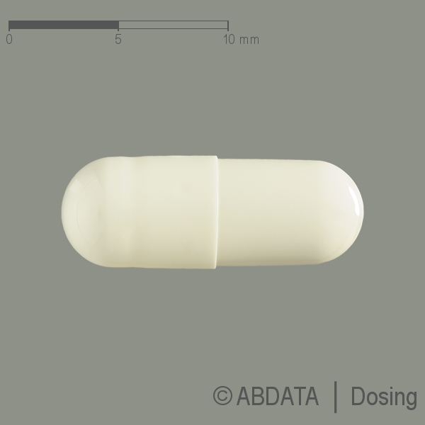 Produktabbildungen für ANAGRELID Mylan 0,5 mg Hartkapseln in der Vorder-, Hinter- und Seitenansicht.