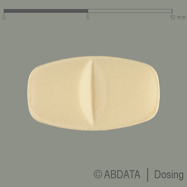 Produktabbildungen für IVABALAN 5 mg Filmtabletten in der Vorder-, Hinter- und Seitenansicht.