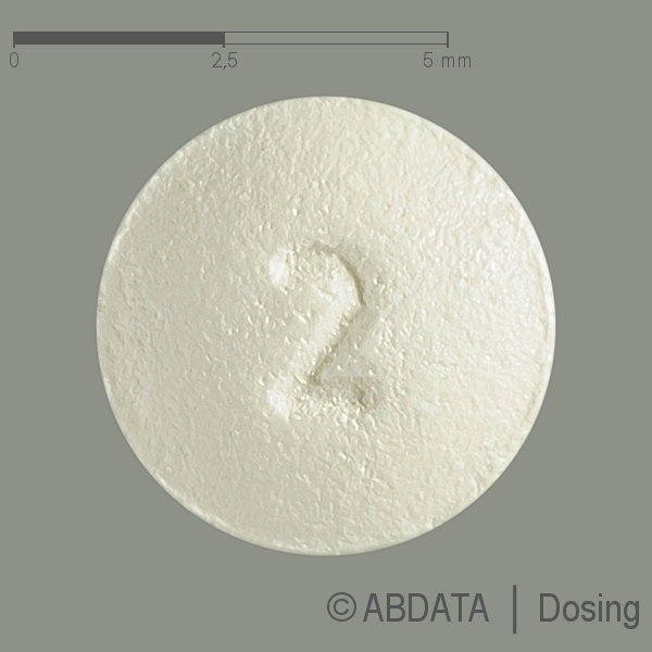 Produktabbildungen für BISOPROLOL PUREN 2,5 mg Filmtabletten in der Vorder-, Hinter- und Seitenansicht.