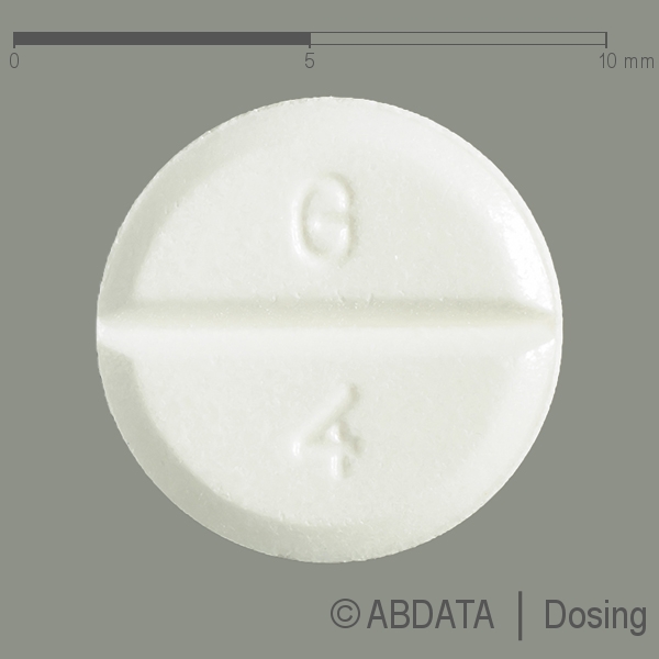 Produktabbildungen für GLIBENCLAMID STADA 3,5 mg Tabletten in der Vorder-, Hinter- und Seitenansicht.