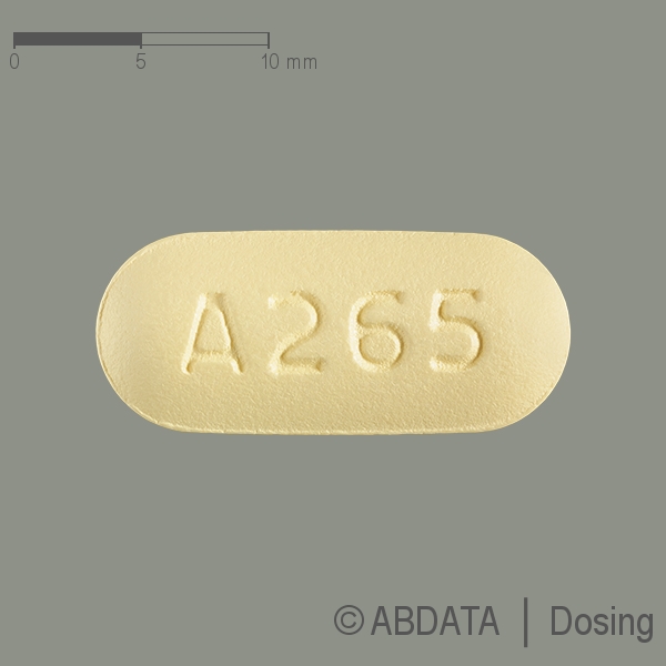 Produktabbildungen für FEBUXOSTAT AbZ 120 mg Filmtabletten in der Vorder-, Hinter- und Seitenansicht.