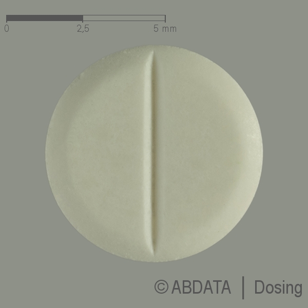 Produktabbildungen für FORTECORTIN 2 mg Tabletten in der Vorder-, Hinter- und Seitenansicht.