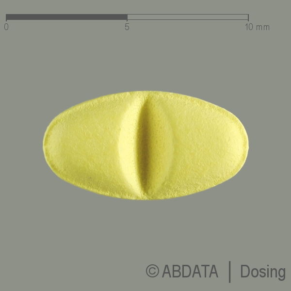 Produktabbildungen für LOSARTAN Kalium TAD 25 mg Filmtabletten in der Vorder-, Hinter- und Seitenansicht.