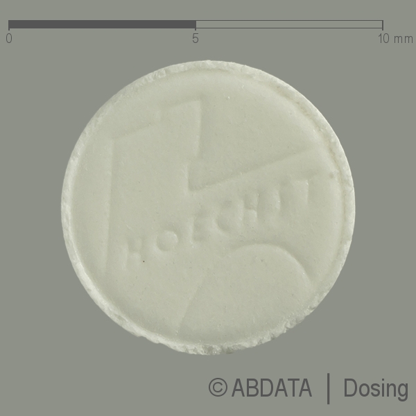Produktabbildungen für URBASON 4 mg Tabletten in der Vorder-, Hinter- und Seitenansicht.