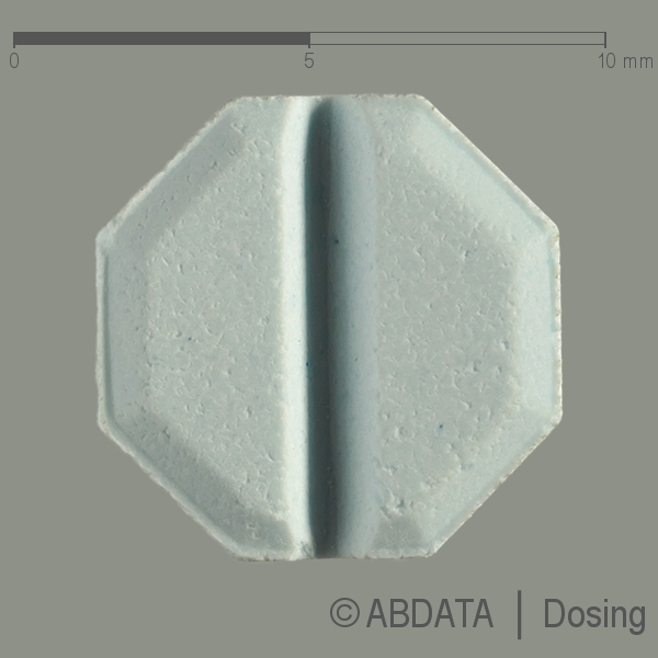 Produktabbildungen für LOVABETA 20 mg Tabletten in der Vorder-, Hinter- und Seitenansicht.