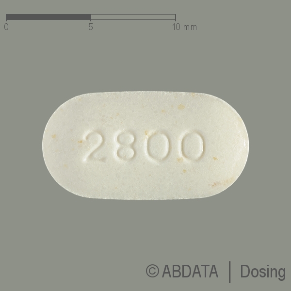 Produktabbildungen für ALENDRONSÄURE-Colecalciferol Aristo 70 mg/2800 I.E in der Vorder-, Hinter- und Seitenansicht.