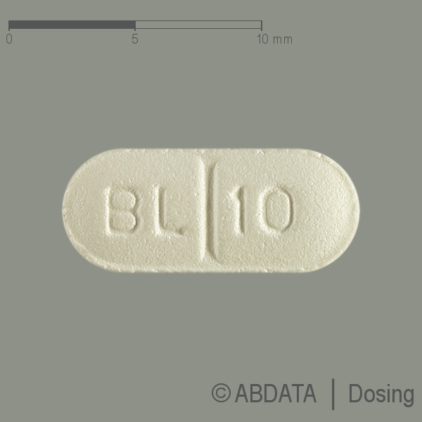Produktabbildungen für MEMANTINHYDROCHLORID axcount 10 mg Filmtabletten in der Vorder-, Hinter- und Seitenansicht.
