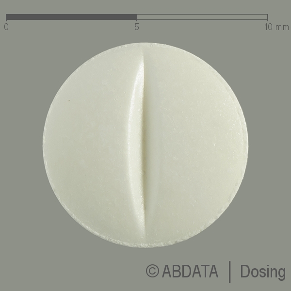 Produktabbildungen für SOTALOL AbZ 80 mg Tabletten in der Vorder-, Hinter- und Seitenansicht.