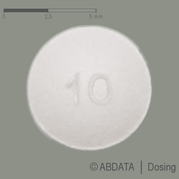 Produktabbildungen für MORPHINSULFAT GRY 10 mg Retardtabletten in der Vorder-, Hinter- und Seitenansicht.