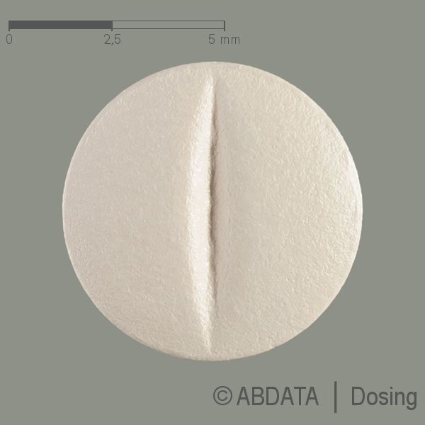 Produktabbildungen für BISOPROLOL dura plus 5 mg/12,5 mg Filmtabletten in der Vorder-, Hinter- und Seitenansicht.