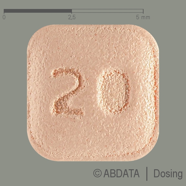 Produktabbildungen für AMBRISENTAN Heumann 5 mg Filmtabletten in der Vorder-, Hinter- und Seitenansicht.