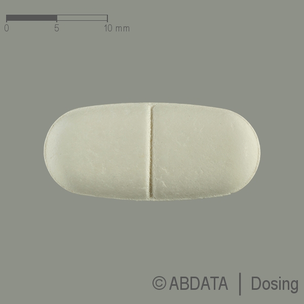 Produktabbildungen für AMOXICLAV Aristo 875 mg/125 mg Filmtabletten in der Vorder-, Hinter- und Seitenansicht.