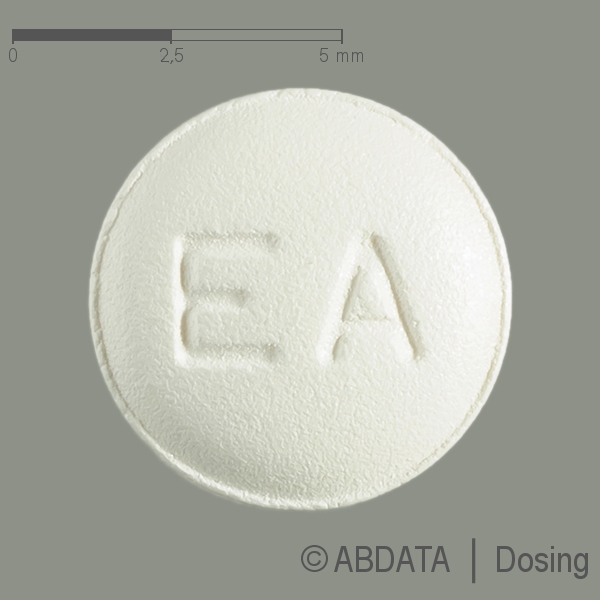 Produktabbildungen für ENTECAVIR Mylan 0,5 mg Filmtabletten in der Vorder-, Hinter- und Seitenansicht.