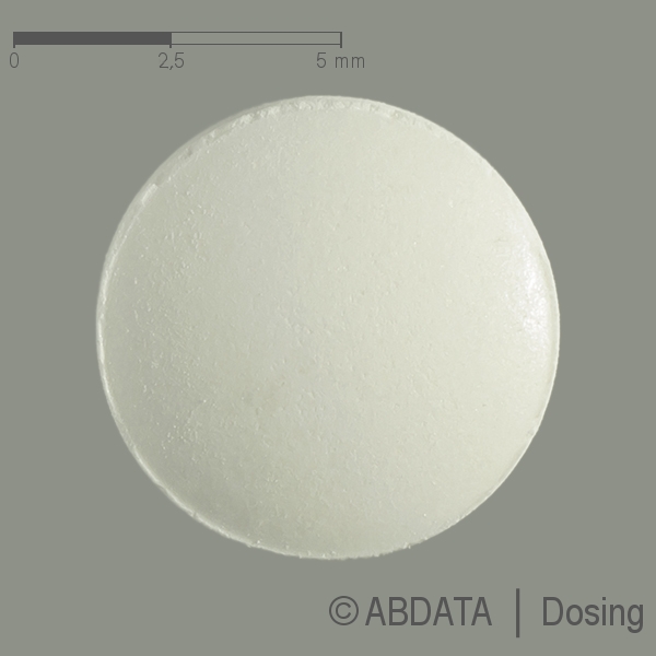 Produktabbildungen für PIDANA 1,5 mg Tabletten in der Vorder-, Hinter- und Seitenansicht.