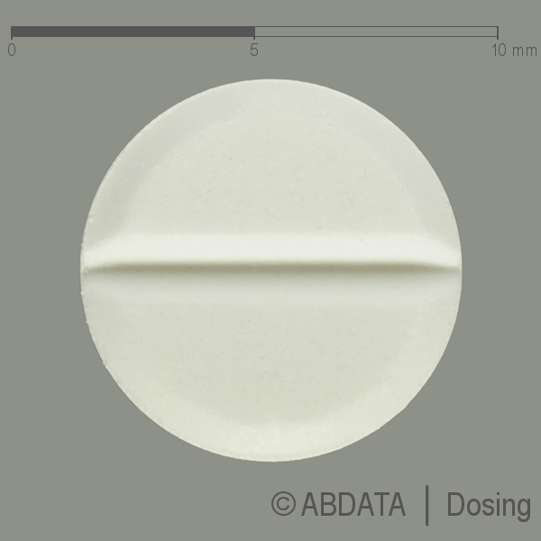 Produktabbildungen für OXYBUTYNIN STADA 5 mg Tabletten in der Vorder-, Hinter- und Seitenansicht.