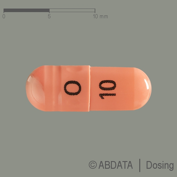 Produktabbildungen für OMEPRAZOL BASICS 10 mg magensaftresist.Hartkapseln in der Vorder-, Hinter- und Seitenansicht.