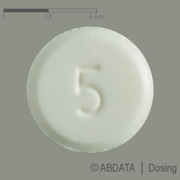 Produktabbildungen für PREDNISOLON STADA 5 mg Tabletten in der Vorder-, Hinter- und Seitenansicht.