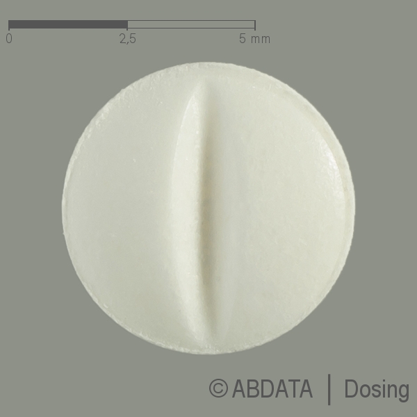 Produktabbildungen für CAPTOPRIL AbZ 12,5 mg Tabletten in der Vorder-, Hinter- und Seitenansicht.