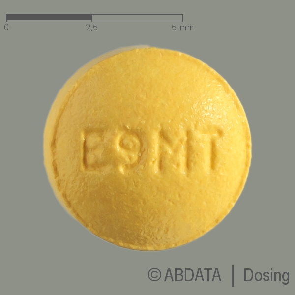 Produktabbildungen für EXEMESTAN beta 25 mg Filmtabletten in der Vorder-, Hinter- und Seitenansicht.