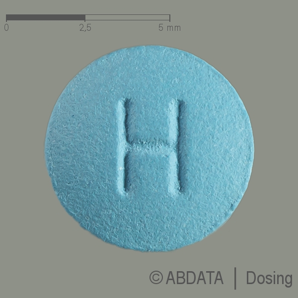 Produktabbildungen für FINASTERID Bluefish 5 mg Filmtabletten in der Vorder-, Hinter- und Seitenansicht.