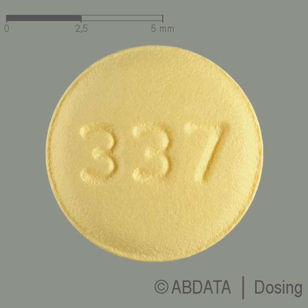 Produktabbildungen für TADALAFIL-Hormosan 5 mg Filmtabletten in der Vorder-, Hinter- und Seitenansicht.