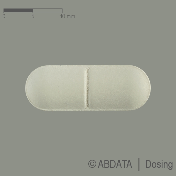 Produktabbildungen für AMOXICLAV Aristo 500 mg/125 mg Filmtabletten in der Vorder-, Hinter- und Seitenansicht.