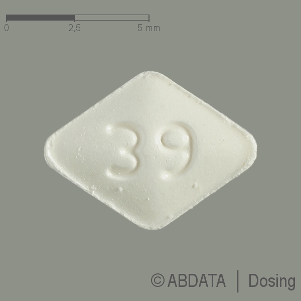 Produktabbildungen für LAMOTRIGIN Teva 25mg Tabletten in der Vorder-, Hinter- und Seitenansicht.