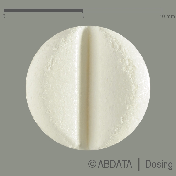 Produktabbildungen für PRAMIPEXOL dura 0,7 mg Tabletten in der Vorder-, Hinter- und Seitenansicht.