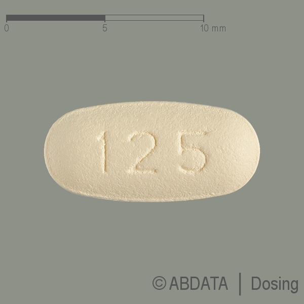 Produktabbildungen für BOSENTAN AL 125 mg Filmtabletten in der Vorder-, Hinter- und Seitenansicht.