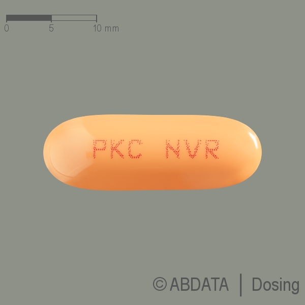 Produktabbildungen für RYDAPT 25 mg Weichkapseln in der Vorder-, Hinter- und Seitenansicht.