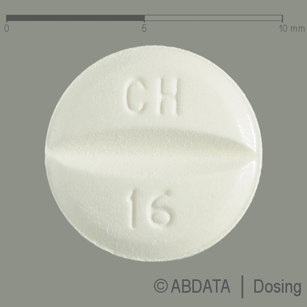 Produktabbildungen für CANDESARTANCILEXETIL comp.-CT 16 mg/12,5 mg Tabl. in der Vorder-, Hinter- und Seitenansicht.