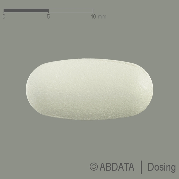 Produktabbildungen für RIBAVIRIN-ratiopharm 200 mg Filmtabletten in der Vorder-, Hinter- und Seitenansicht.