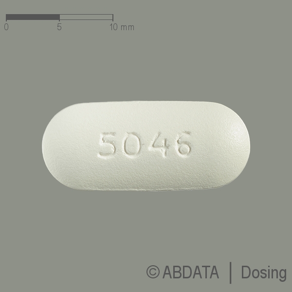 Produktabbildungen für EPROSARTAN-ratiopharm 600 mg Filmtabletten in der Vorder-, Hinter- und Seitenansicht.