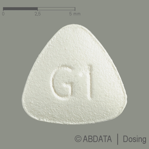 Produktabbildungen für GRANISETRON-ratiopharm 1 mg Filmtabletten in der Vorder-, Hinter- und Seitenansicht.