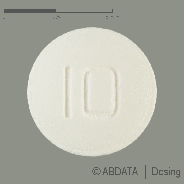 Produktabbildungen für CITALOPRAM BASICS 10 mg Filmtabletten in der Vorder-, Hinter- und Seitenansicht.