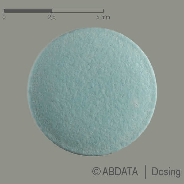 Produktabbildungen für DASSELTA 5 mg Filmtabletten in der Vorder-, Hinter- und Seitenansicht.