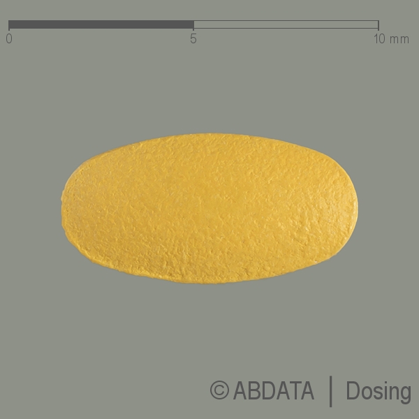 Produktabbildungen für TADALAFIL AbZ 5 mg Filmtabletten in der Vorder-, Hinter- und Seitenansicht.