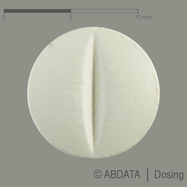 Produktabbildungen für ATENOLOL comp.-ratiopharm 100 mg/25 mg Filmtabl. in der Vorder-, Hinter- und Seitenansicht.