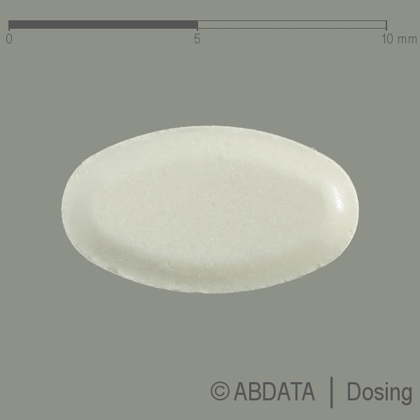 Produktabbildungen für CABERGOLIN-ratiopharm 0,5 mg Tabletten in der Vorder-, Hinter- und Seitenansicht.