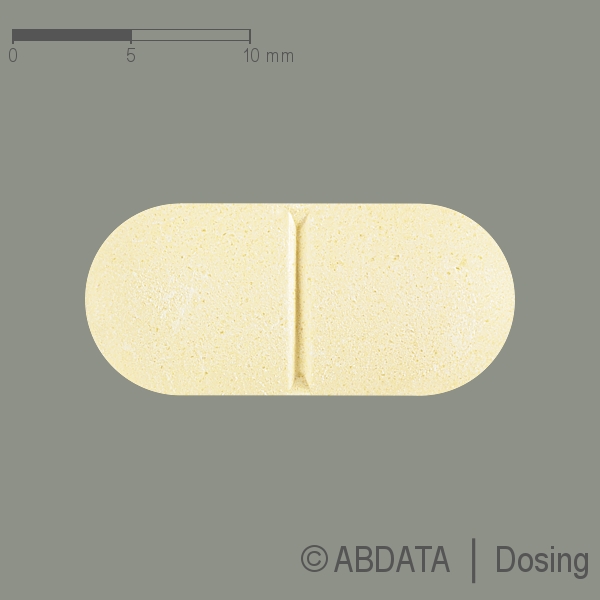 Produktabbildungen für TELMISARTAN comp.ratiopharm 80 mg/25 mg Tabletten in der Vorder-, Hinter- und Seitenansicht.