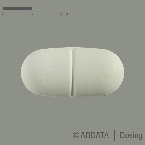 Produktabbildungen für BEN-U-RON 1.000 mg Tabletten in der Vorder-, Hinter- und Seitenansicht.
