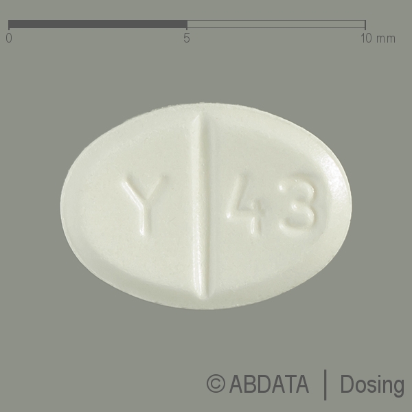 Produktabbildungen für PRAMIPEXOL Aurobindo 0,35 mg Tabletten in der Vorder-, Hinter- und Seitenansicht.