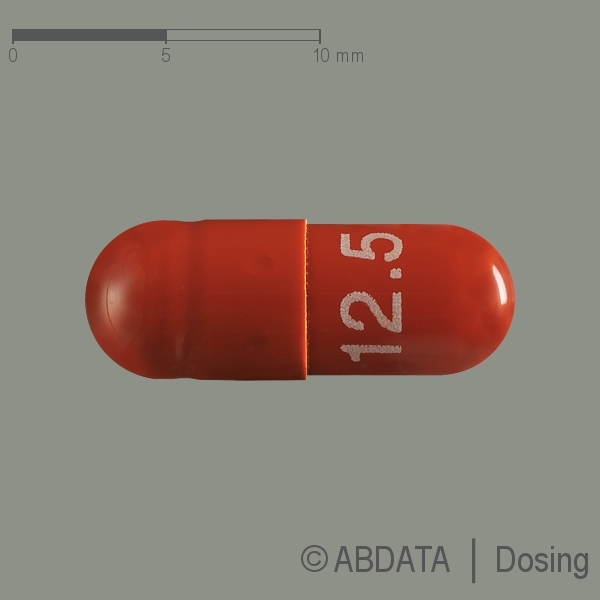 Produktabbildungen für SUNITINIB Glenmark 12,5 mg Hartkapseln in der Vorder-, Hinter- und Seitenansicht.