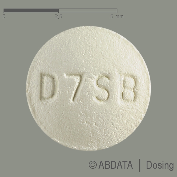 Produktabbildungen für DASATILEN 20 mg Filmtabletten in der Vorder-, Hinter- und Seitenansicht.