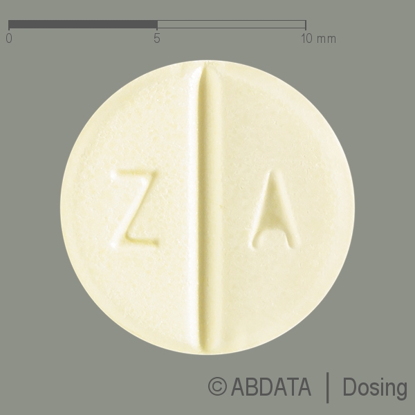Produktabbildungen für LEPONEX 100 mg Tabletten in der Vorder-, Hinter- und Seitenansicht.