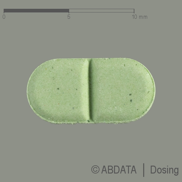 Produktabbildungen für GLIMEPIRID AL 2 mg Tabletten in der Vorder-, Hinter- und Seitenansicht.