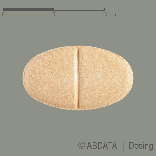 Produktabbildungen für CANDESARTAN/HCT Heumann 32 mg/25 mg Tabletten in der Vorder-, Hinter- und Seitenansicht.