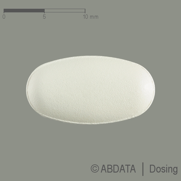 Produktabbildungen für LAMIVUDIN Mylan 300 mg Filmtabletten in der Vorder-, Hinter- und Seitenansicht.